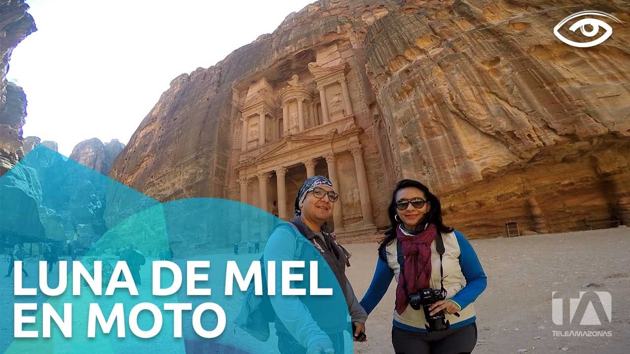 Luna de miel en moto - Día a Día - Teleamazonas revista semana