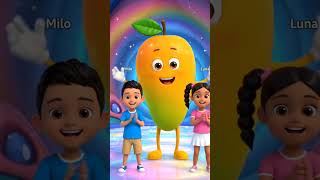 🥭 Dancing Mango Song | Fun Kids Nursery Rhyme #nurseryrhymes #kidsanimation #kidssongs #shorts