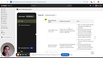 How Does Cart Recovery AI Agent For Shopify Works? -YOZO AI Marketing Agent