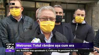 Nicio sancțiune după greva de la metrou. Metrorex: Totul rămâne așa cum era - Digi24