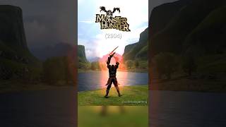 Evolution of the Dual Blades in Every Monster Hunter Gen #monsterhunter #gaming