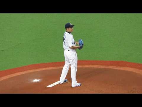 H30.07.13　1回表　先発：菊池雄星(西武)がセリーグ1～3番を三者凡退に討ち取る　「マイナビオールスターゲーム2018」京セラドーム