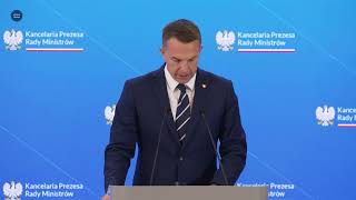 Konferencja prasowa po posiedzeniu Rady Ministrów, wyst.: B. Nowacka, K. Gawkowski oraz A. Szłapka