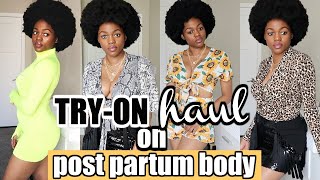 First Time Trying New Clothes Since Having A Baby Shein Summer Clothing Haul Luchi Loyale