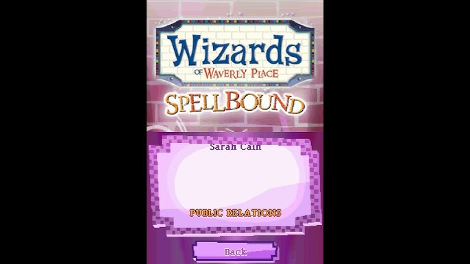 Best Buy: Wizards of Waverly Place: Spellbound Nintendo DS 10508300