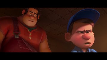 How moving is that Wreck It Ralph sacrifices himself for saving you