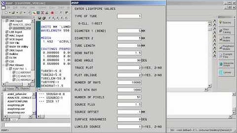 Imaging and Non-imaging Systems in ASAP
