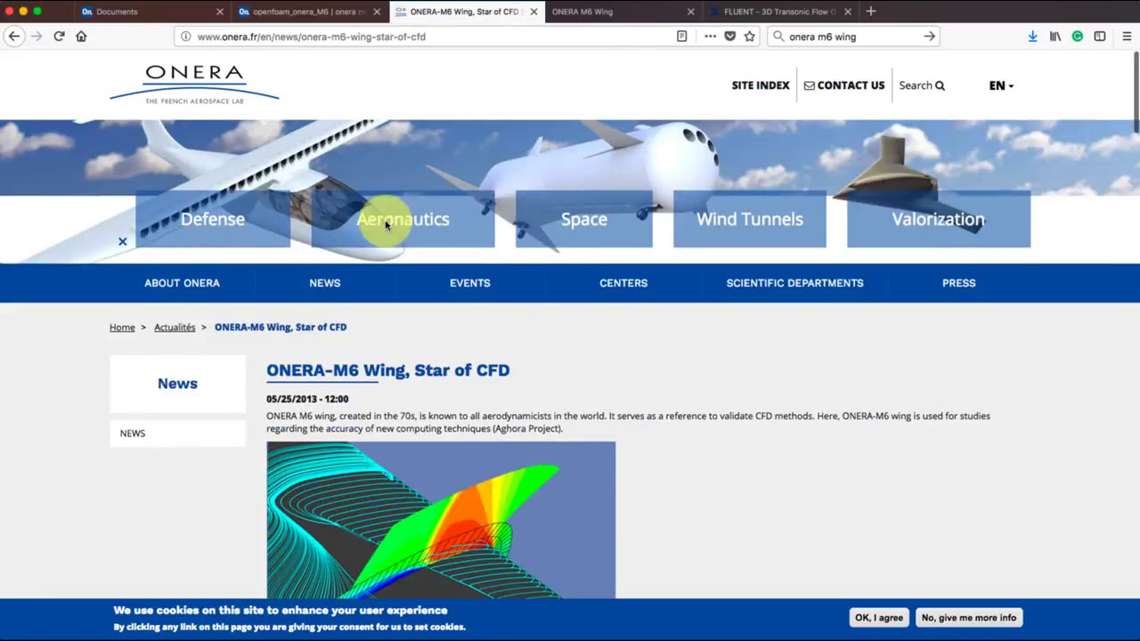 Onera M6 CFD Workflow - Part1 - YouTube