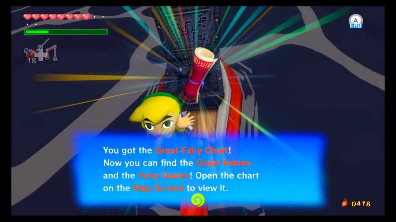 Great Fairy Chart Wind Waker