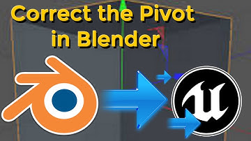 UE5-PBG-08-Use your own PBG wall meshPart03: Correct the pivot in Blender.