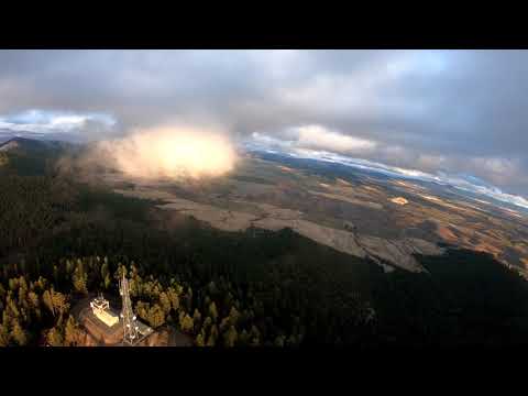 Hang glider cloud glory #HangGliding