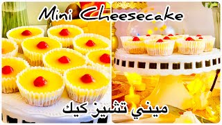No Bake Mini Cheesecake ميني شيز كيك سهل وسريع بدون فرن و بدون كريمة ?لذيذ جدا