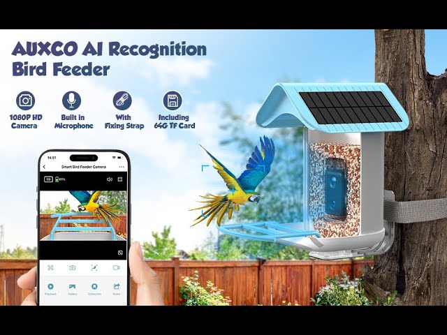 The Bird Lover App User Guide- Everything You Need to Know About the Auxco  Smart Bird Feeder 