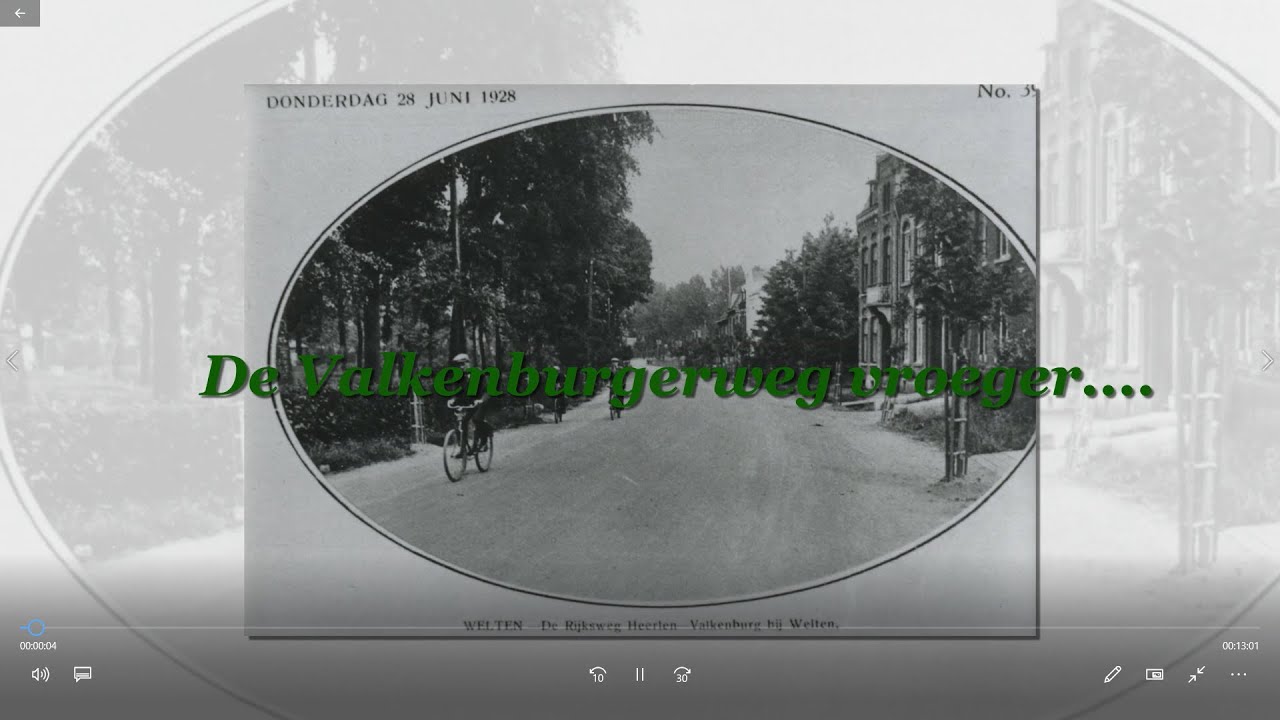 Valkenburgerweg (Heerlen) vroeger....