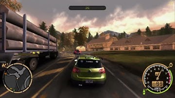PCSX2 1.7.0 + Reshade 5.8.0 CRT Need for Speed Most Wanted Black Edition