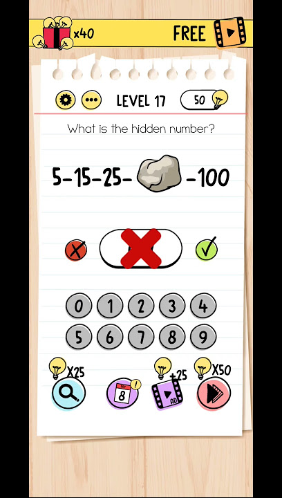 Brain Test Level 8 Detailed Solution & Answer » Puzzle Game Master