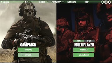 Call of Duty: Modern Warfare II UI Redesign | Unreal Engine 5