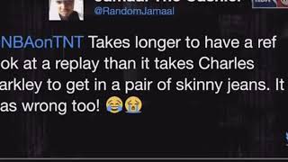 Inside The NBA- Chuck roasts viewer for being a Cashier, “A Dude Can’t Be a Cashier Man”