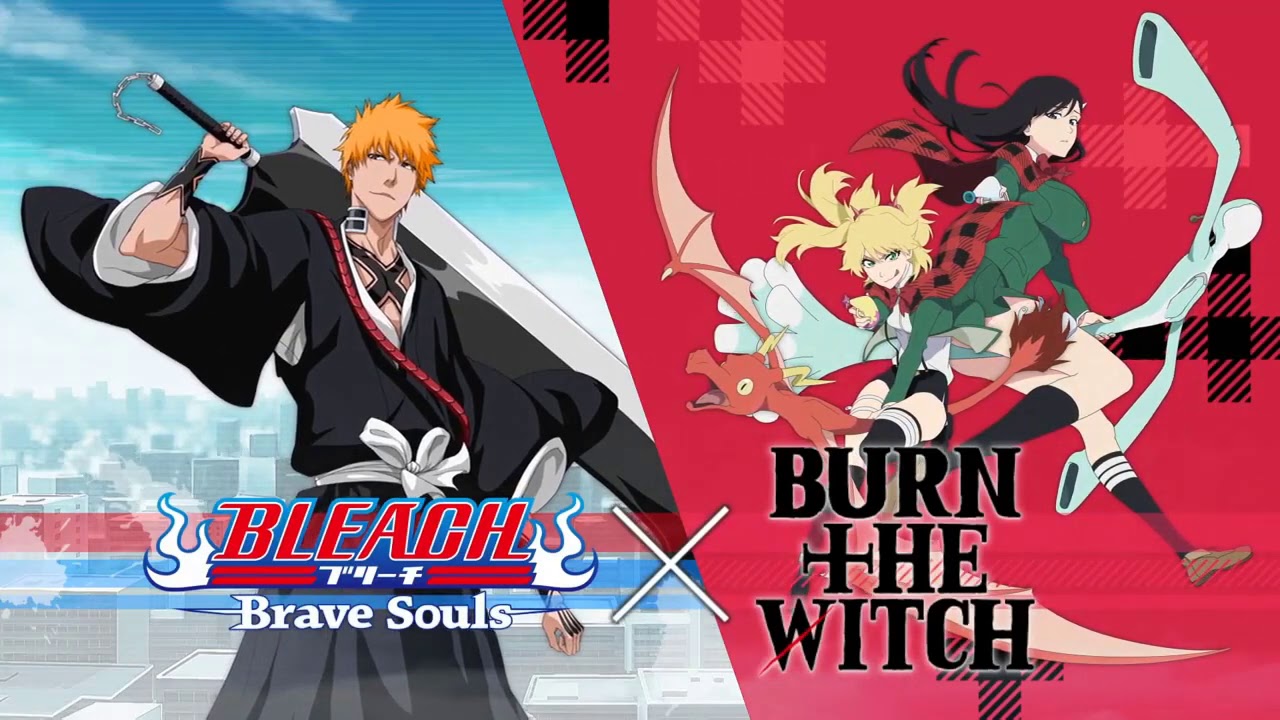 PRÓXIMA COLABORACIÓN BLEACH BRAVE SOULS x BURN THE WITCH Bleach