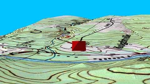 Animation from ArcScene with flight path of UFO