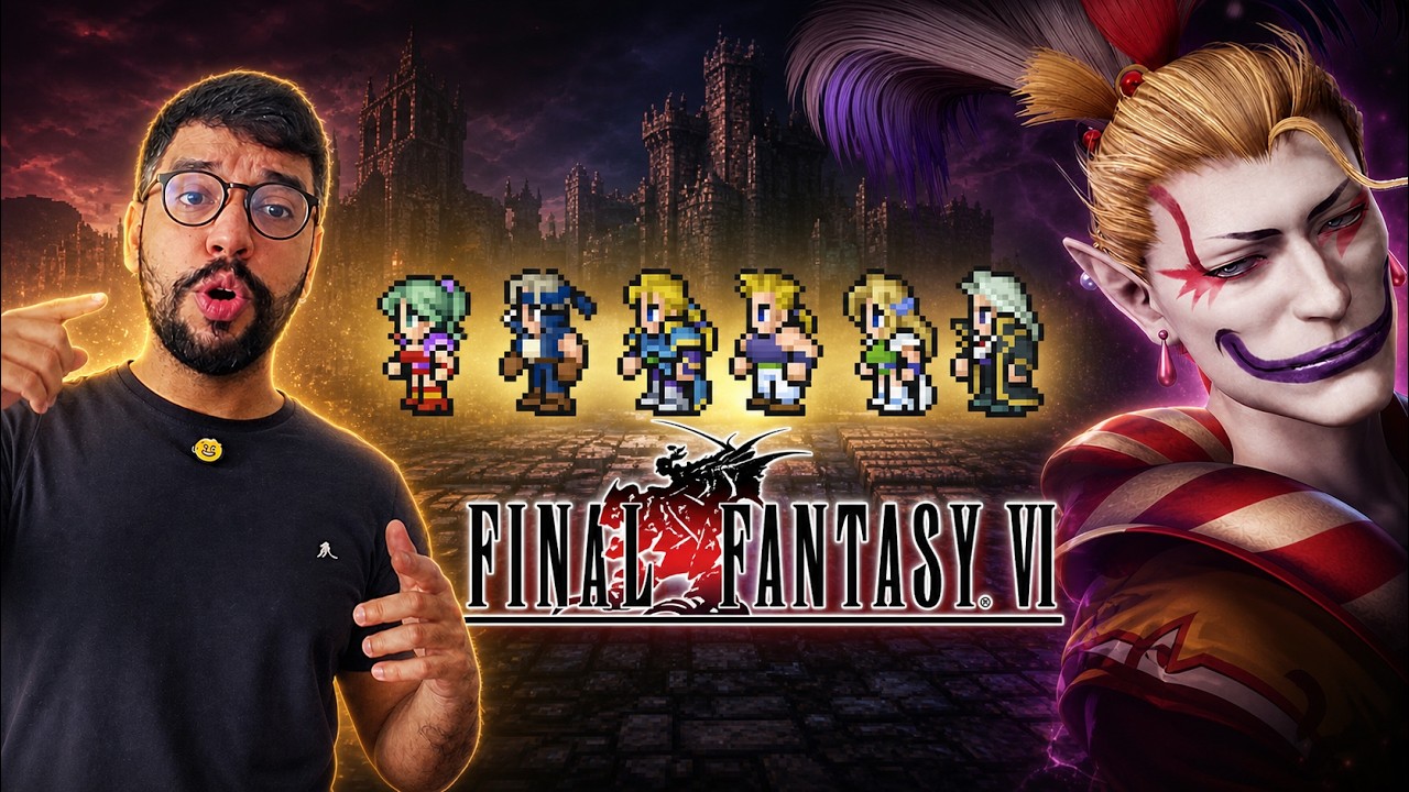 FINAL FANTASY 6: Seria o melhor RPG do Super Nintendo? Entenda!