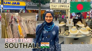 First Time Shopping in SOUTHALL as a Sylheti Girl Wedding Guest Edition
