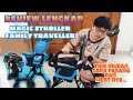 MAGIC STROLLER FAMILY CHAIR TRAVELER UNBOXING, REVIEW DAN CARA RAKIT