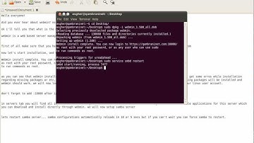 How To Install Webmin On Ubuntu + Setup Samba Server