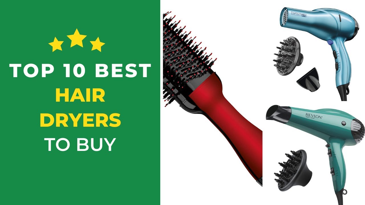 Top 10 Best Hair Dryers to Buy 👍 YouTube