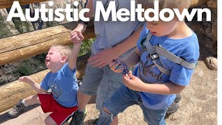 Autism Meltdown at Black Canyon National Park