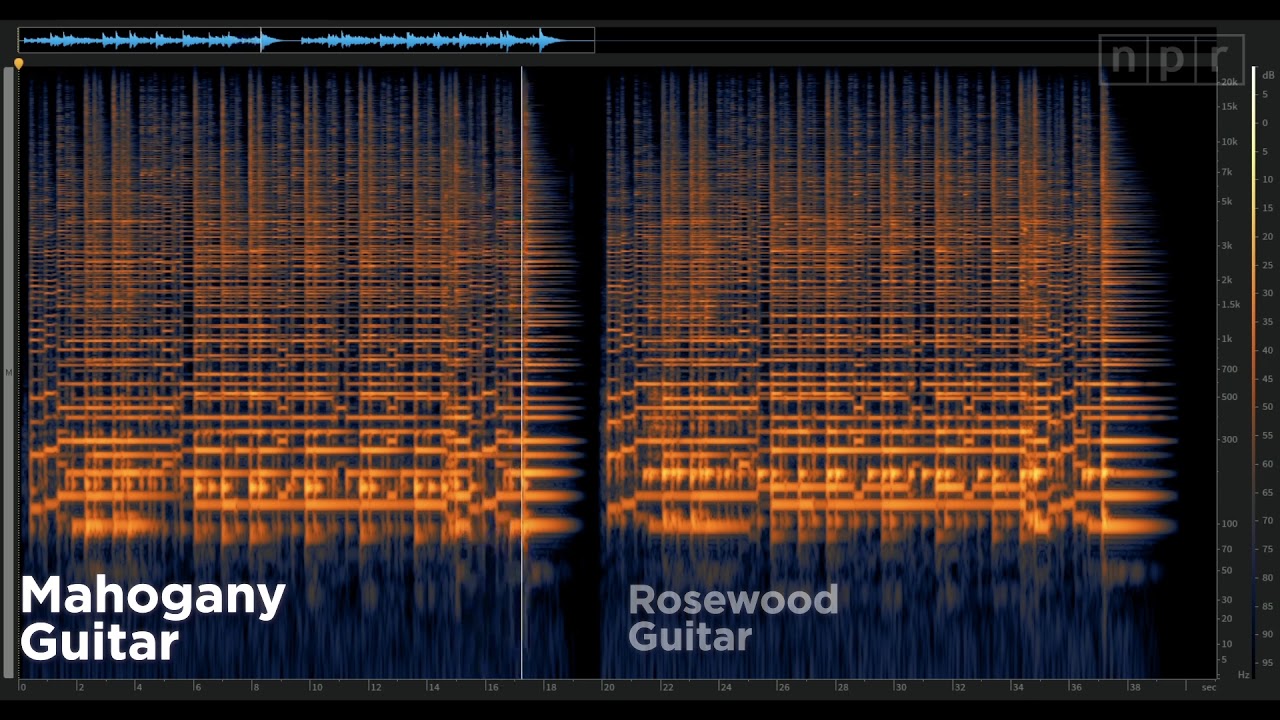 Tonewood Comparison Chart