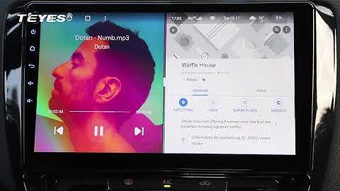 TEYES CC3 Features - Split Screen