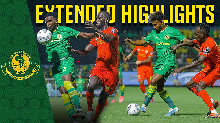 EXTENDED HIGHLIGHTS: YANGA 1 - 0 AL MERRIKH| AGG. 3 - 0 | Caf Champions League.