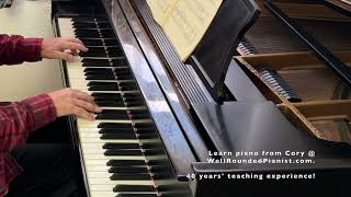 C.P.E. BACH: March in G Major (BWV Anh. 124) -- from "First Lessons in Bach"