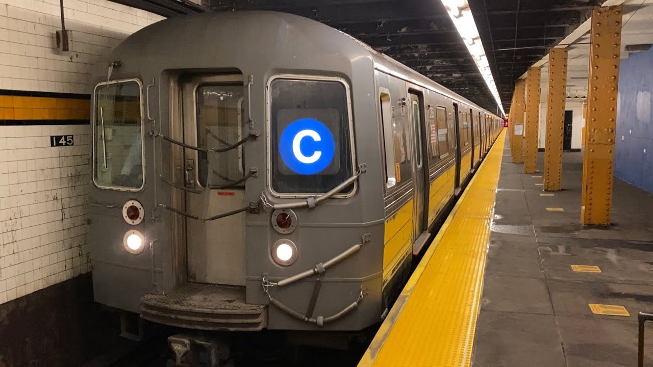 Rare: Norwood - 205th Street Bound R68 C Train Departing 145th Street