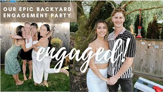 Engagement Party Vlog | Decorations, Beauty Prep, & Food Prep!