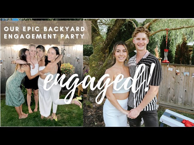 sachin and babi light blue dress Surprise! They Pulled off an Engagement Party Turned Wedding!