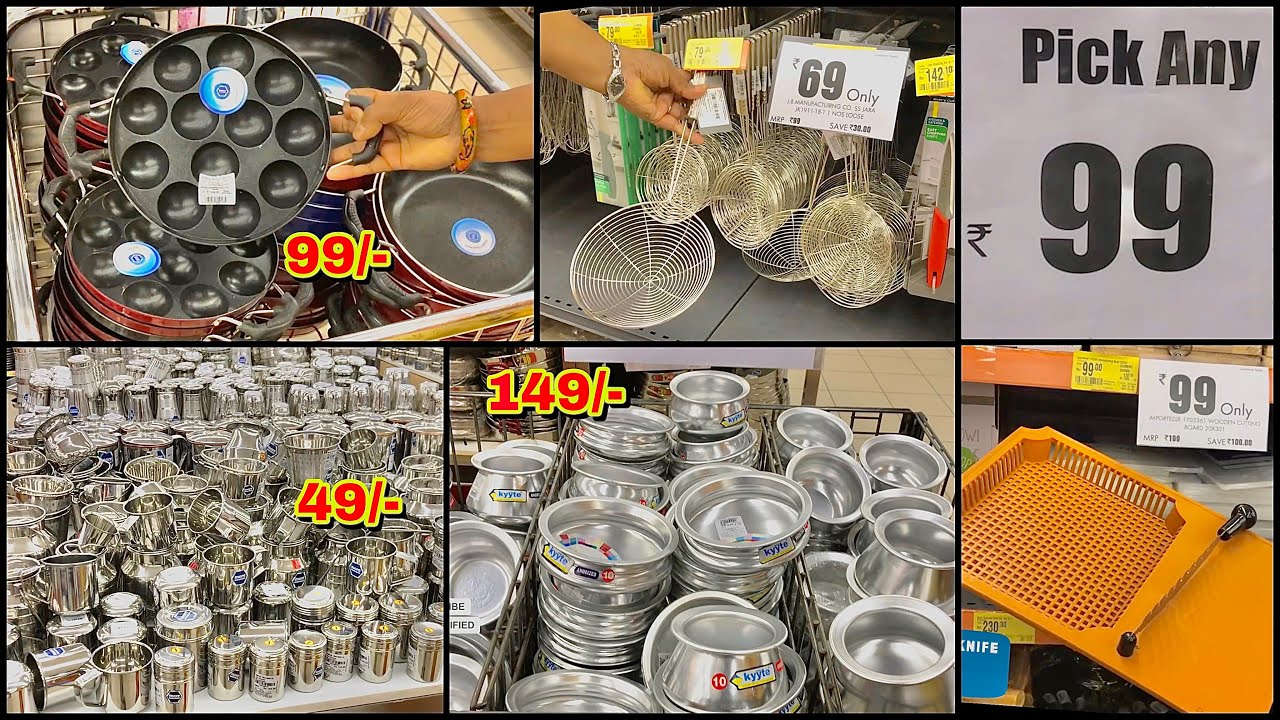 🚨D MART Mega Clearance Sale!!! Spar Biggest Sale Of the Decade On Steel Items😱