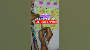 Q (b), Page 67 Playing with number patterns Chapter 3 Number Play Maths Ganita Prakash Class 6 CBSE