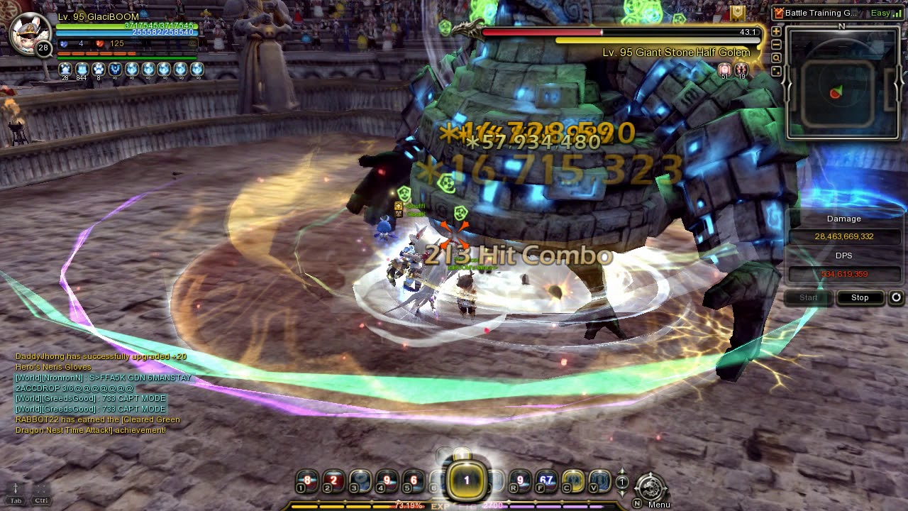 dn machina  New Update  Dragon Nest SEA - Buster (Machina 2nd specialization) Rotation skill combo