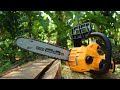 Review dan tes gergaji chainsaw baterai mini murah - INGCO CORDLESS CHAINSAW CGSLI2001