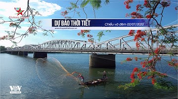 Dự báo thời tiết chiều và đêm ngày 02/07/2020 | Bắc Bộ có mưa