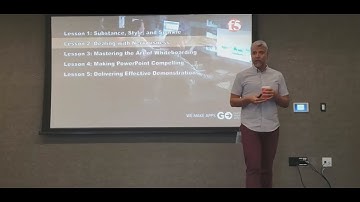 F5 Boot Camp - Presentation Skills Lesson 2 - Dealing with Nervousness