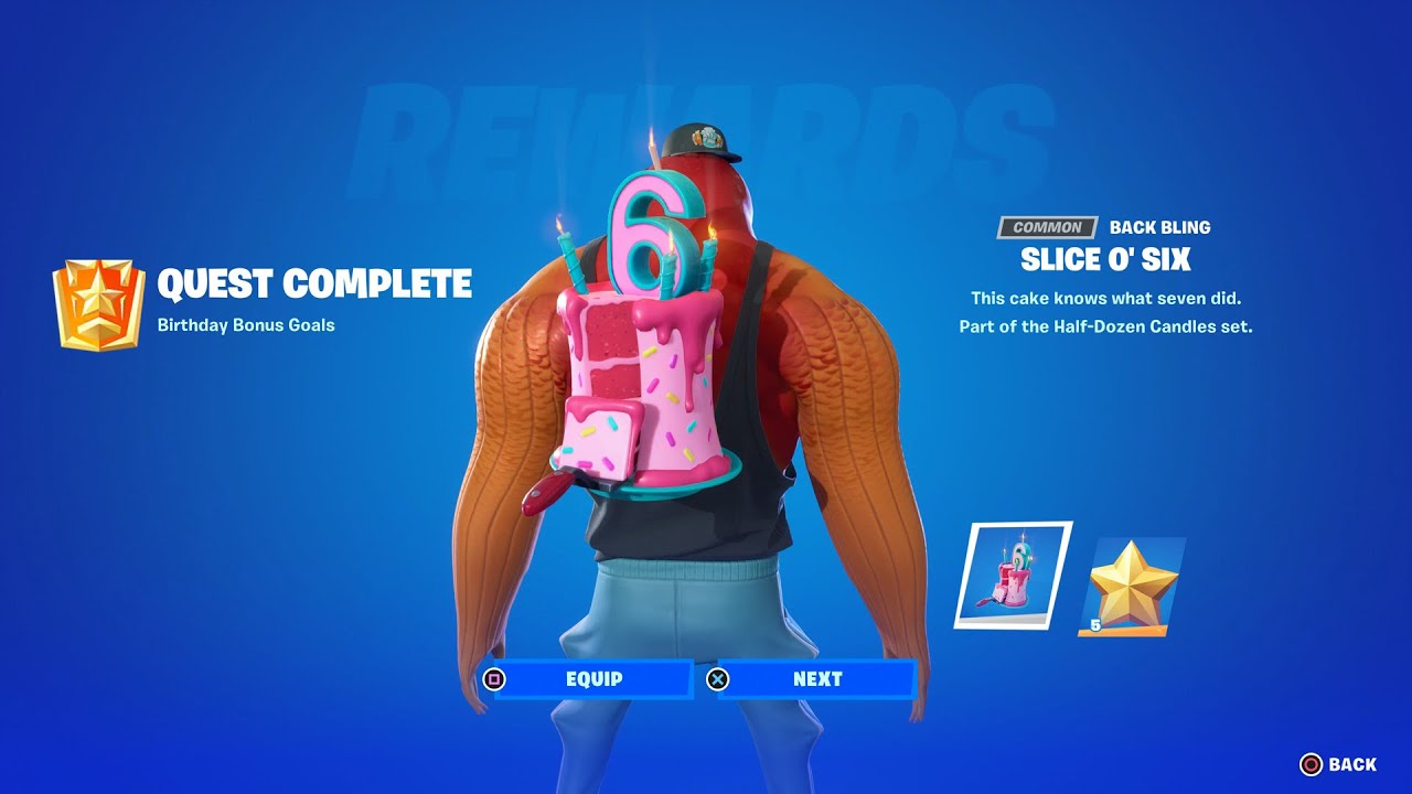 Use Ballons - Fortnite Birthday Quest Challenges!