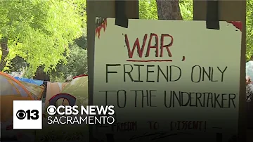 Latest on pro-Palestinian protesters setting up camp at Sac State