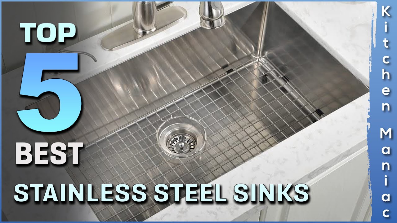 Top 5 Best Stainless Steel Sinks Review in 2025 - YouTube