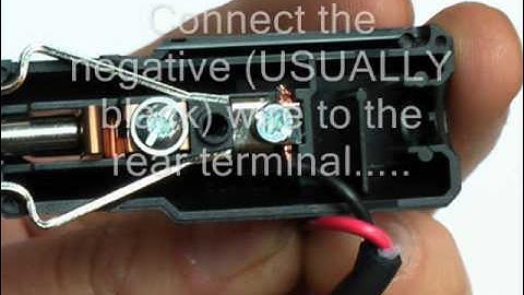 How to Wire a Car Cigaretter Lighter Plug