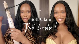 Soft Glam That Lasts in Heat & Humidity | Sweat Proof Makeup + Blowout Routine screenshot 5