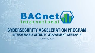 Interoperable Security Management Webinar #1