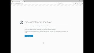fix the connection has timed out. the server is taking too long to respond in mozilla firefox fix